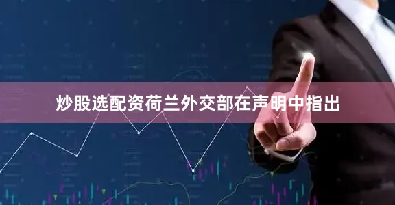 炒股选配资荷兰外交部在声明中指出